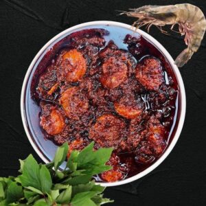 Gongura Prawns Pickle (గోంగూర రొయ్యల పచ్చడి)